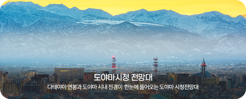 도야마시청 전망대